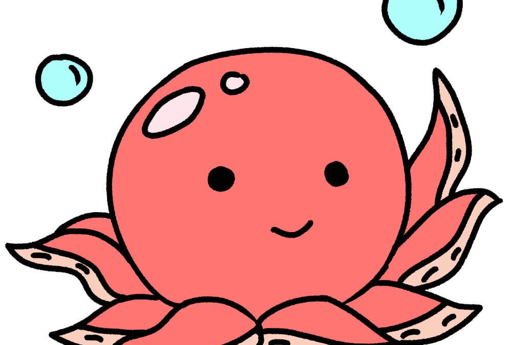 Learn How To Draw an Octopus with Ituroo