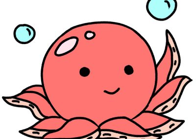 Learn How To Draw an Octopus with Ituroo