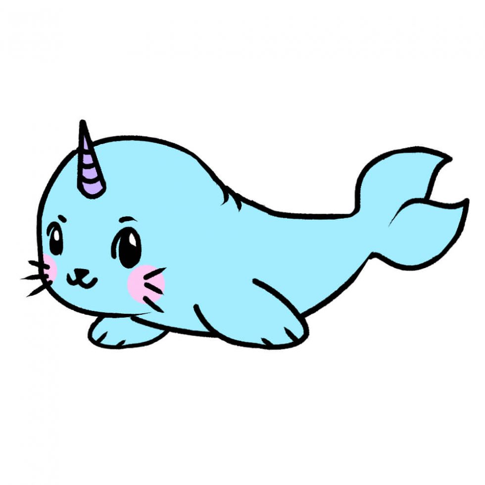 Learn How To Draw a Unicorn Seal with Ituroo Ituroo™